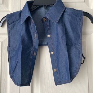 Denim Blue Detachable Collar - Dickie for women